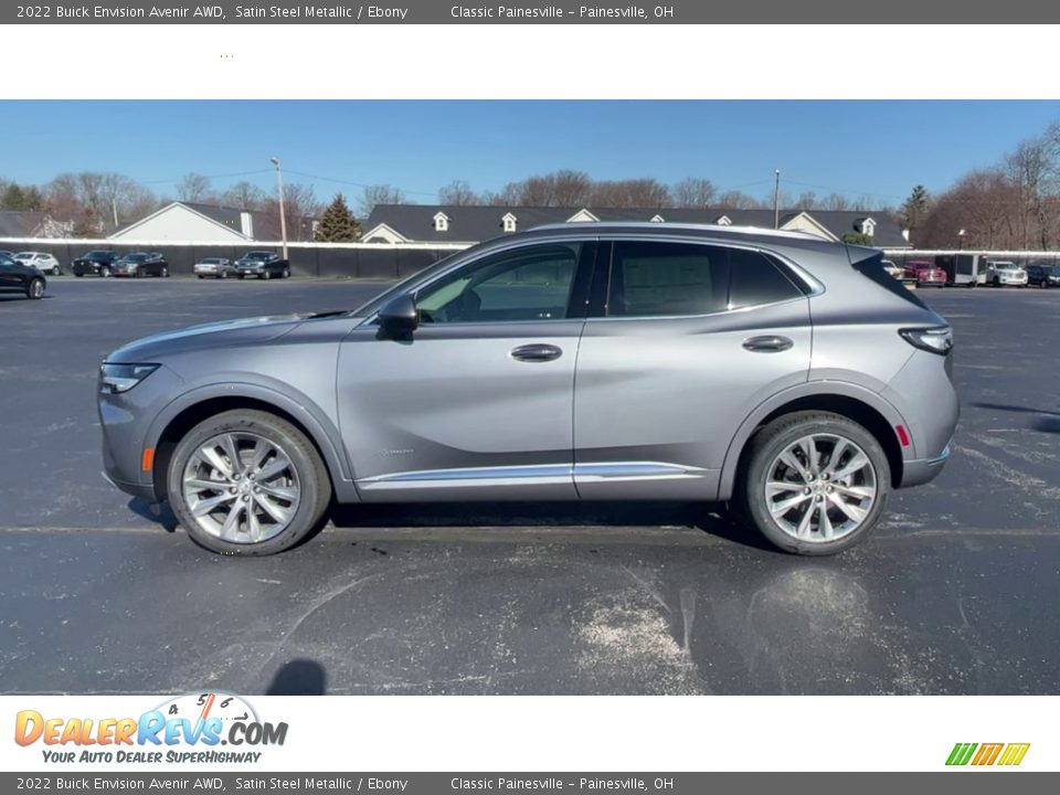 Satin Steel Metallic 2022 Buick Envision Avenir AWD Photo #5