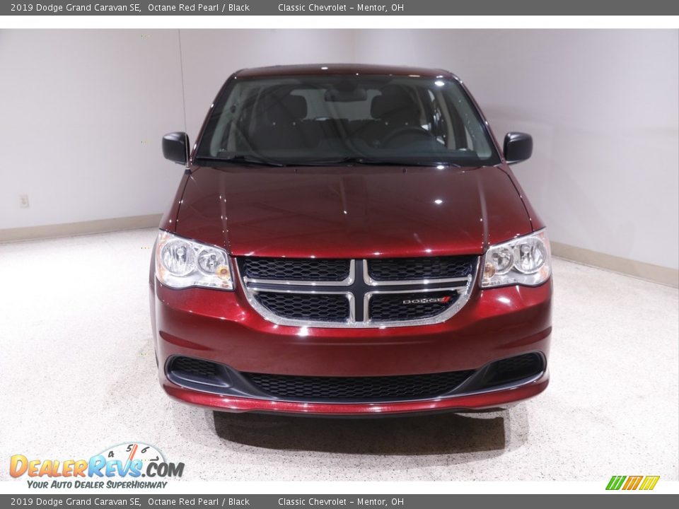 2019 Dodge Grand Caravan SE Octane Red Pearl / Black Photo #2