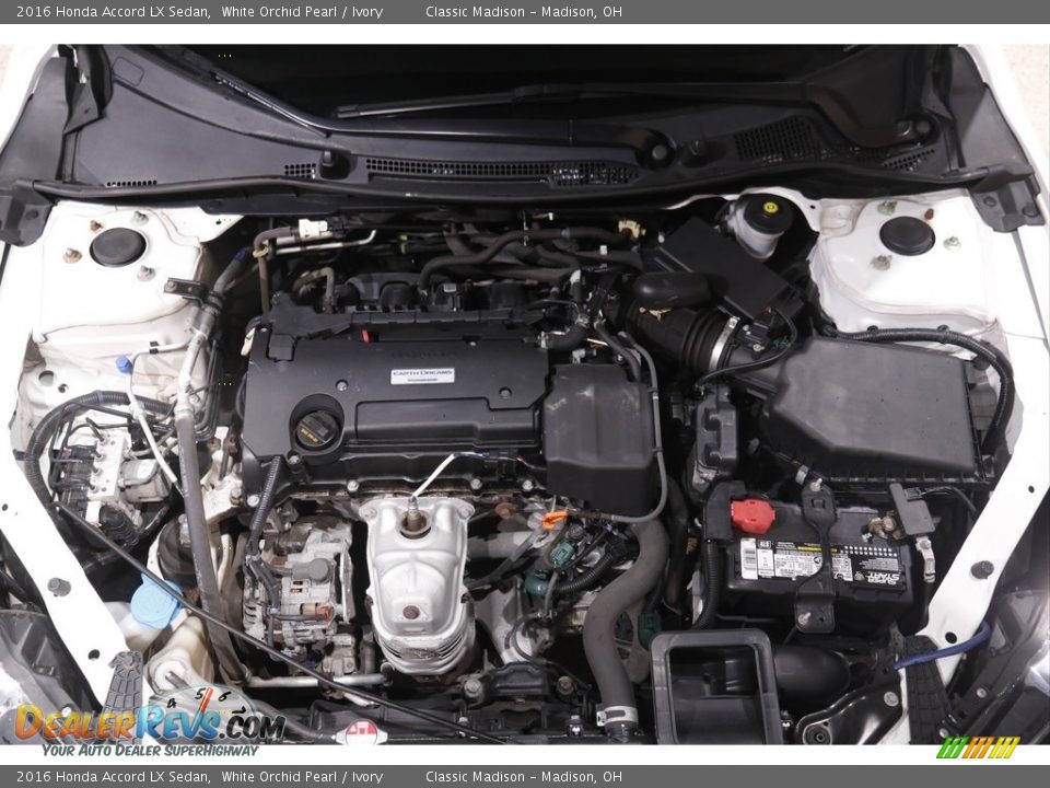 2016 Honda Accord LX Sedan White Orchid Pearl / Ivory Photo #19