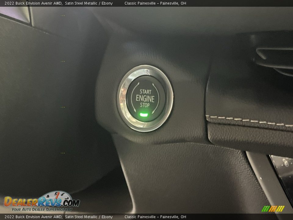 2022 Buick Envision Avenir AWD Satin Steel Metallic / Ebony Photo #17