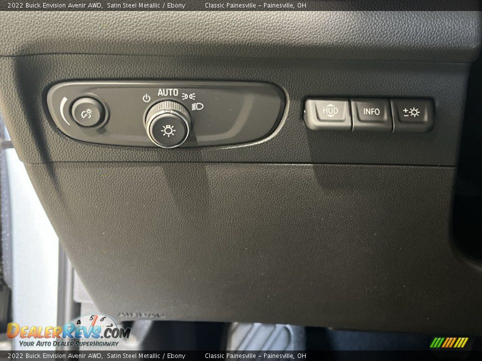 2022 Buick Envision Avenir AWD Satin Steel Metallic / Ebony Photo #18