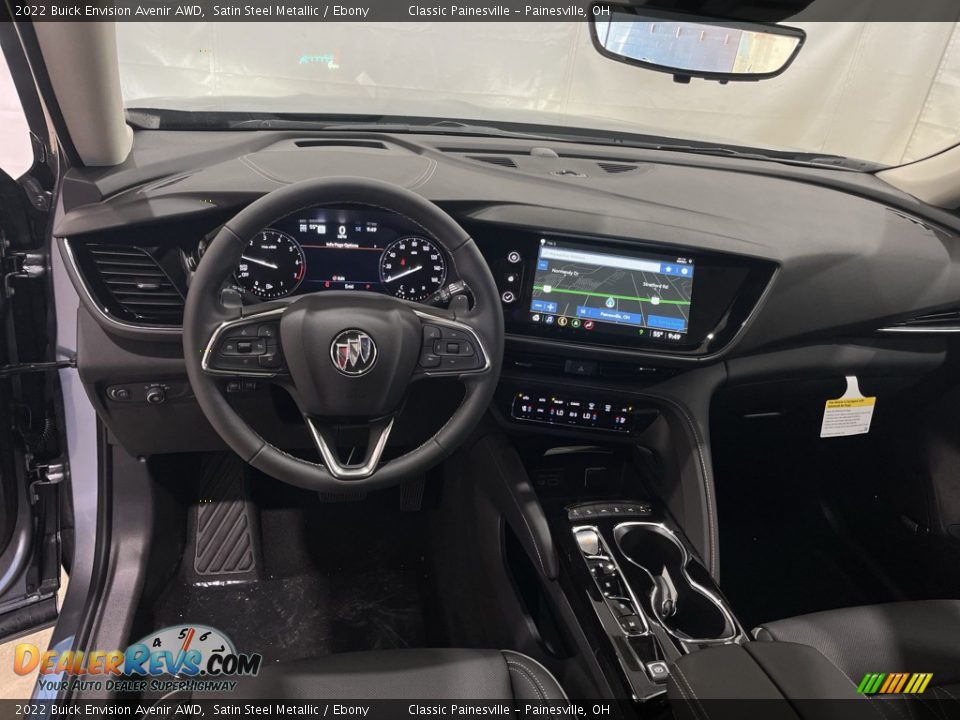 2022 Buick Envision Avenir AWD Satin Steel Metallic / Ebony Photo #21