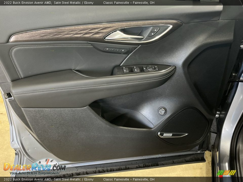 2022 Buick Envision Avenir AWD Satin Steel Metallic / Ebony Photo #23
