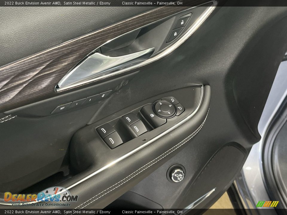 2022 Buick Envision Avenir AWD Satin Steel Metallic / Ebony Photo #24