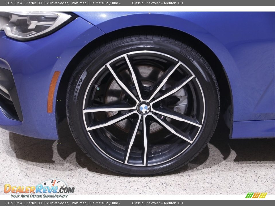2019 BMW 3 Series 330i xDrive Sedan Portimao Blue Metallic / Black Photo #23