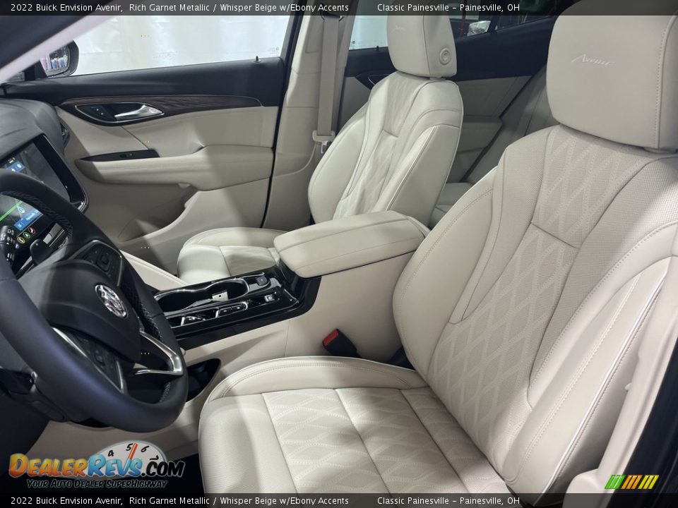 Front Seat of 2022 Buick Envision Avenir Photo #20