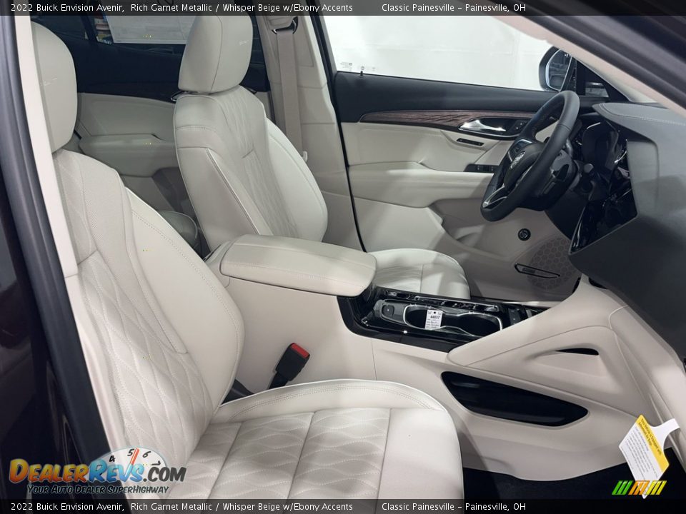 Front Seat of 2022 Buick Envision Avenir Photo #29