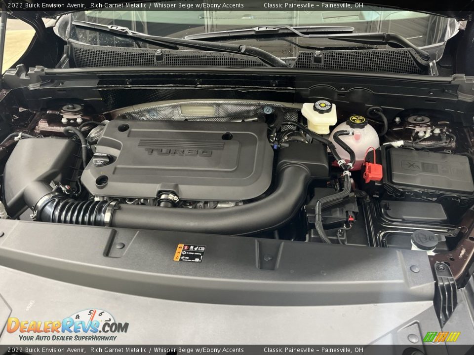 2022 Buick Envision Avenir 2.0 Liter Turbocharged DOHC 16-Valve VVT 4 Cylinder Engine Photo #31