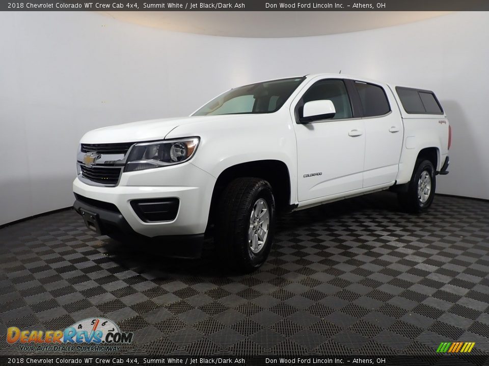 2018 Chevrolet Colorado WT Crew Cab 4x4 Summit White / Jet Black/Dark Ash Photo #8