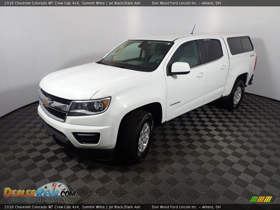 2018 Chevrolet Colorado WT Crew Cab 4x4 Summit White / Jet Black/Dark Ash Photo #9