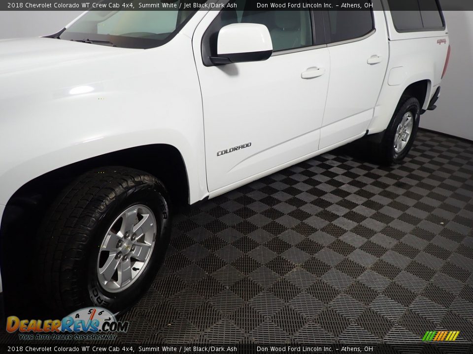 2018 Chevrolet Colorado WT Crew Cab 4x4 Summit White / Jet Black/Dark Ash Photo #10
