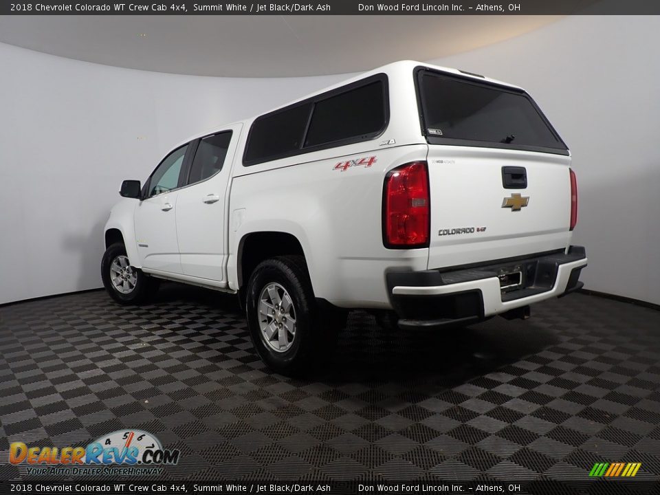2018 Chevrolet Colorado WT Crew Cab 4x4 Summit White / Jet Black/Dark Ash Photo #11