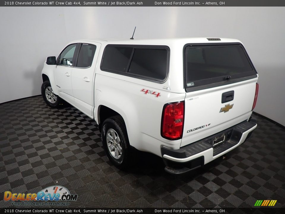 2018 Chevrolet Colorado WT Crew Cab 4x4 Summit White / Jet Black/Dark Ash Photo #12