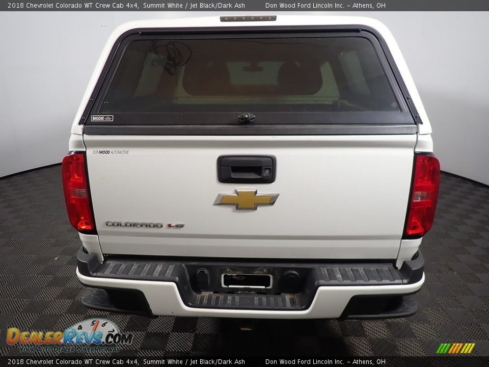 2018 Chevrolet Colorado WT Crew Cab 4x4 Summit White / Jet Black/Dark Ash Photo #13