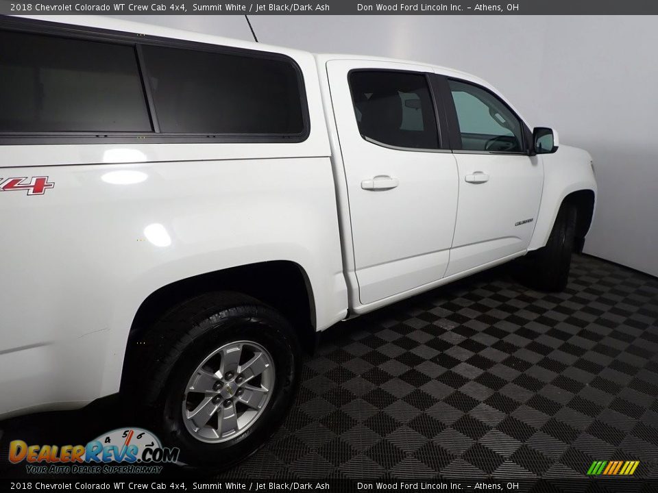 2018 Chevrolet Colorado WT Crew Cab 4x4 Summit White / Jet Black/Dark Ash Photo #19