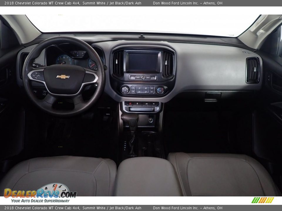 2018 Chevrolet Colorado WT Crew Cab 4x4 Summit White / Jet Black/Dark Ash Photo #24