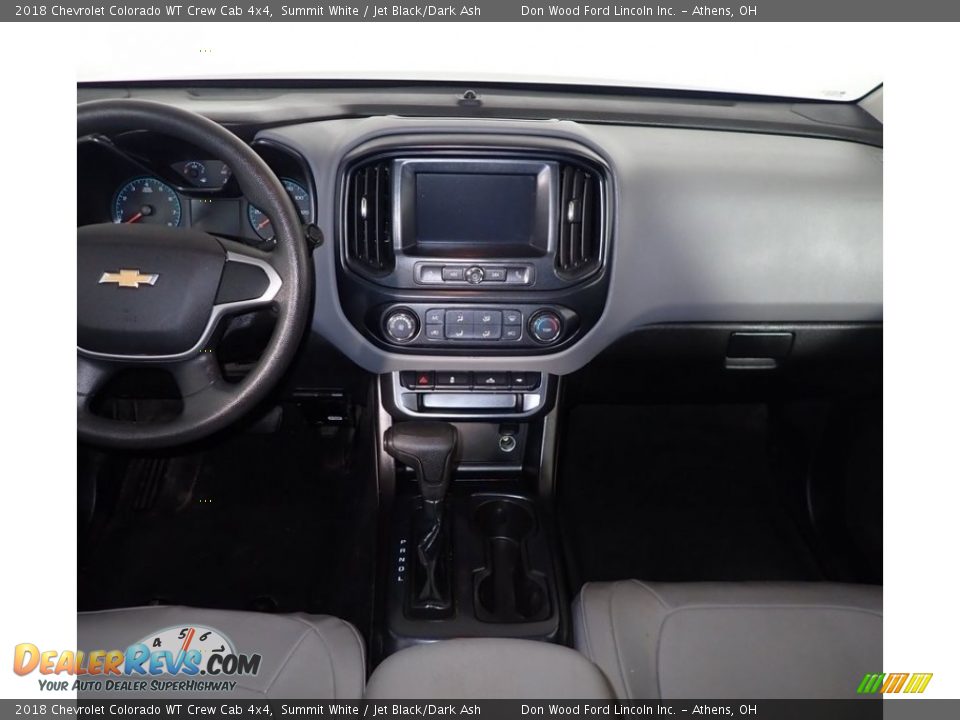 2018 Chevrolet Colorado WT Crew Cab 4x4 Summit White / Jet Black/Dark Ash Photo #25