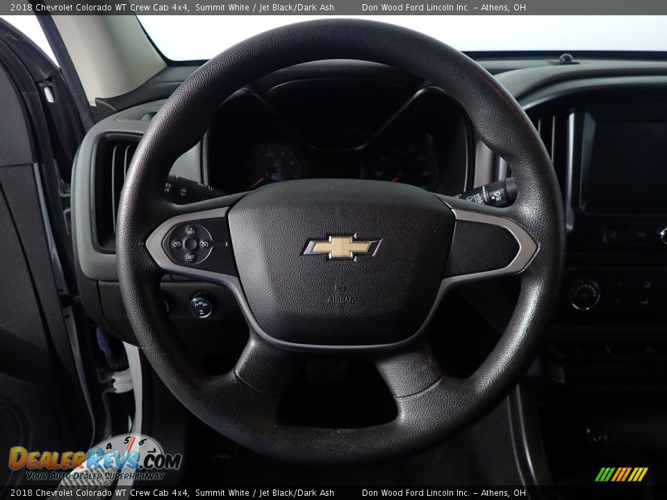 2018 Chevrolet Colorado WT Crew Cab 4x4 Summit White / Jet Black/Dark Ash Photo #27