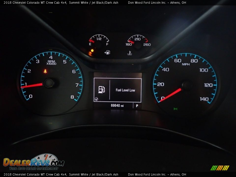 2018 Chevrolet Colorado WT Crew Cab 4x4 Summit White / Jet Black/Dark Ash Photo #28