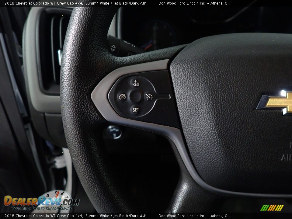 2018 Chevrolet Colorado WT Crew Cab 4x4 Summit White / Jet Black/Dark Ash Photo #29