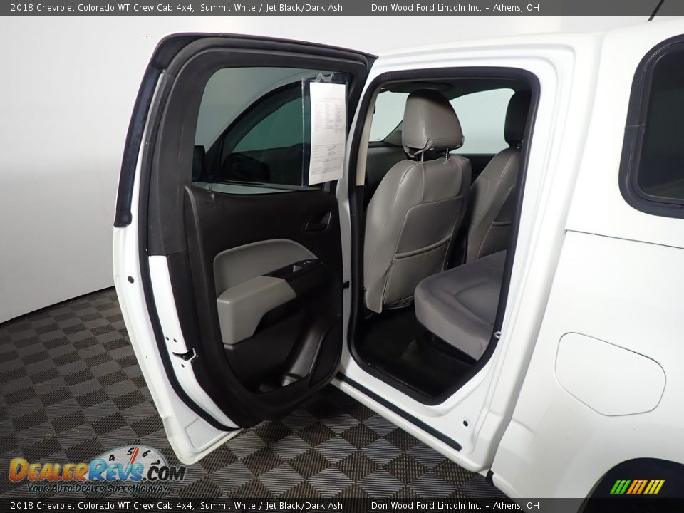 2018 Chevrolet Colorado WT Crew Cab 4x4 Summit White / Jet Black/Dark Ash Photo #33
