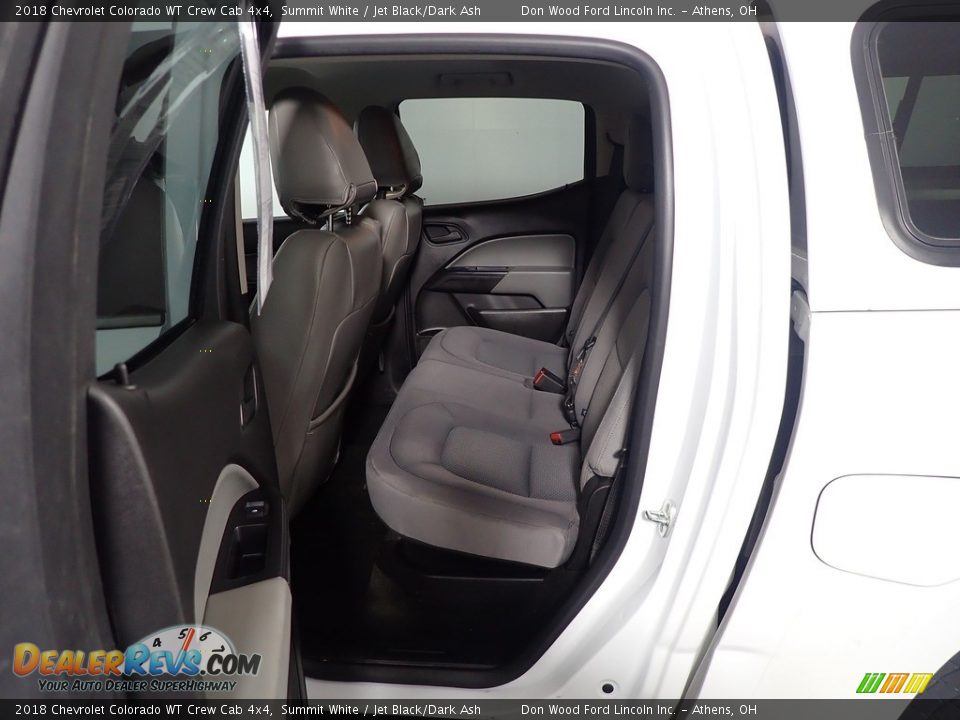 2018 Chevrolet Colorado WT Crew Cab 4x4 Summit White / Jet Black/Dark Ash Photo #34