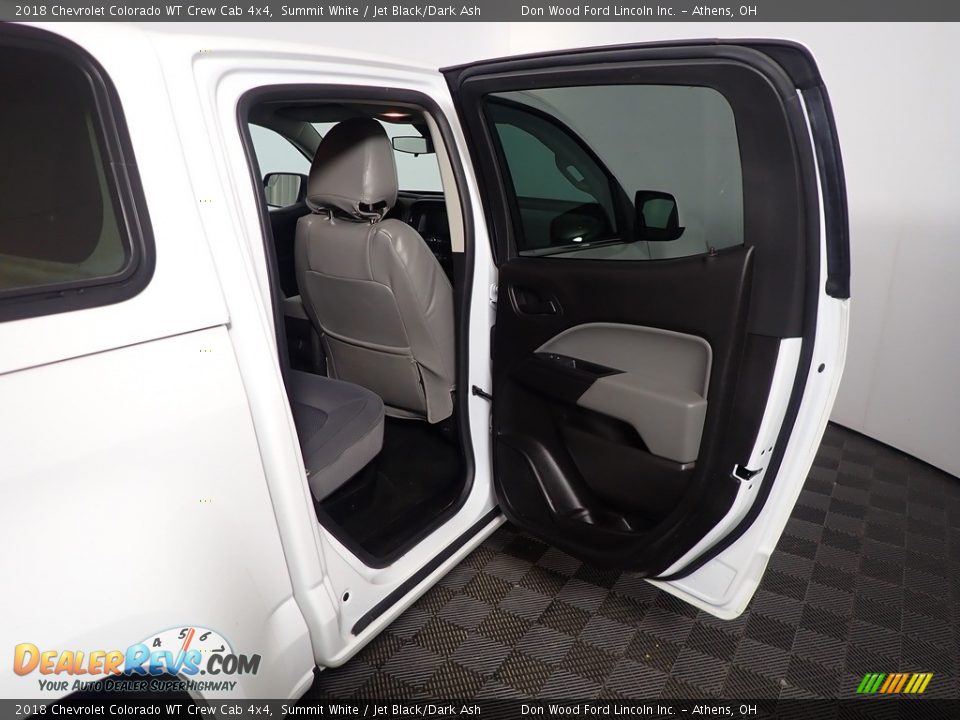 2018 Chevrolet Colorado WT Crew Cab 4x4 Summit White / Jet Black/Dark Ash Photo #35