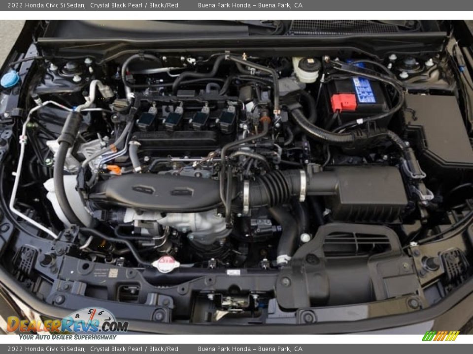 2022 Honda Civic Si Sedan 1.5 Liter Turbocharged DOHC 16-Valve VTEC 4 Cylinder Engine Photo #9