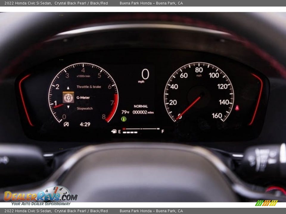 2022 Honda Civic Si Sedan Gauges Photo #18