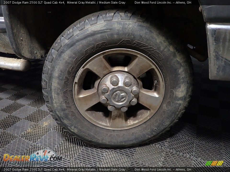 2007 Dodge Ram 2500 SLT Quad Cab 4x4 Mineral Gray Metallic / Medium Slate Gray Photo #16