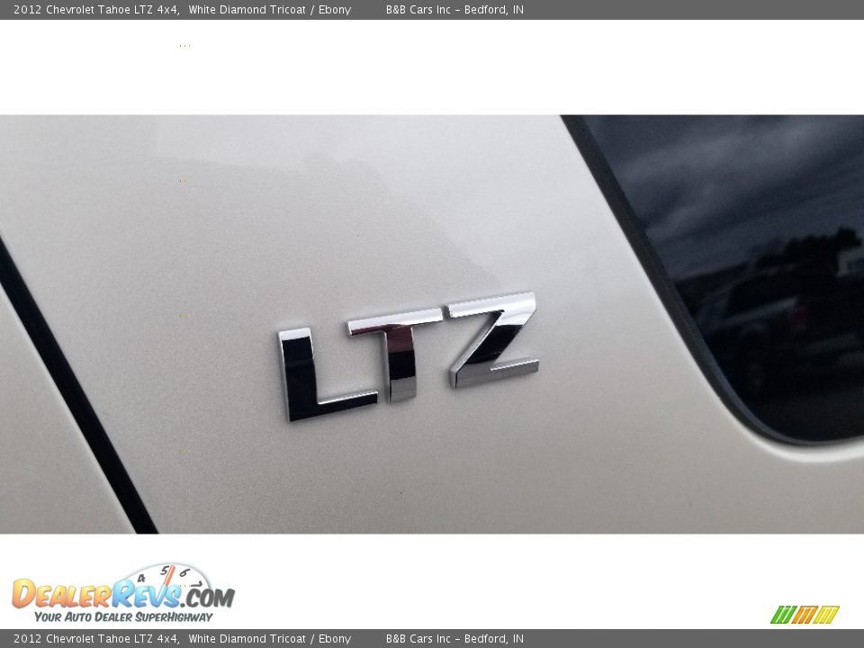 2012 Chevrolet Tahoe LTZ 4x4 White Diamond Tricoat / Ebony Photo #7