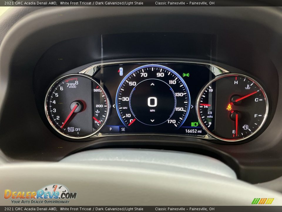 2021 GMC Acadia Denali AWD Gauges Photo #11