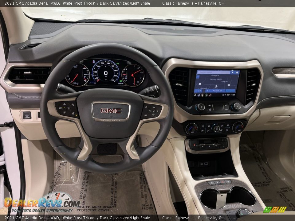 Dashboard of 2021 GMC Acadia Denali AWD Photo #21