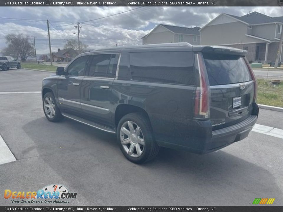 2018 Cadillac Escalade ESV Luxury 4WD Black Raven / Jet Black Photo #10