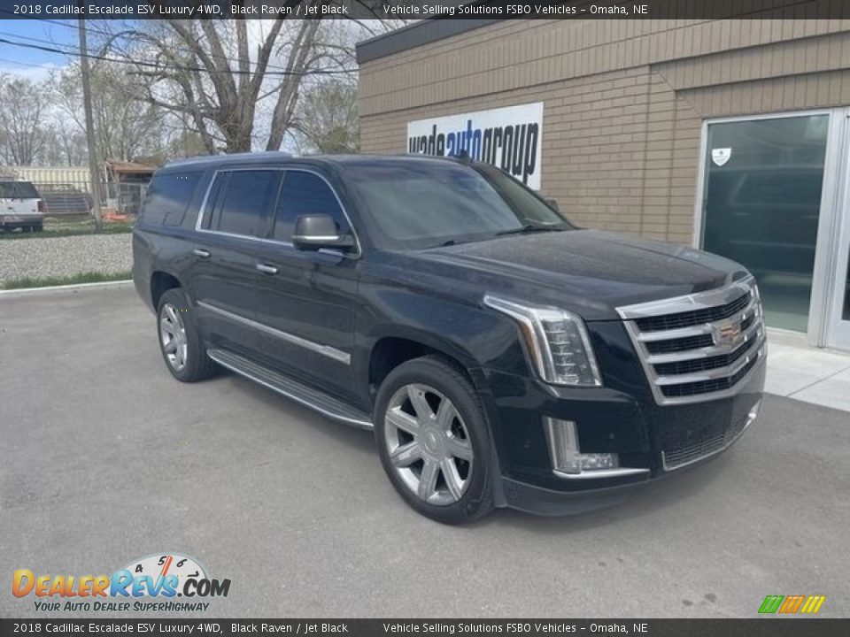 2018 Cadillac Escalade ESV Luxury 4WD Black Raven / Jet Black Photo #15