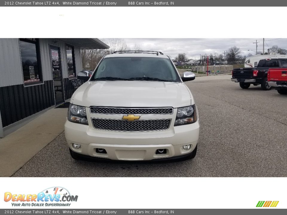 2012 Chevrolet Tahoe LTZ 4x4 White Diamond Tricoat / Ebony Photo #31