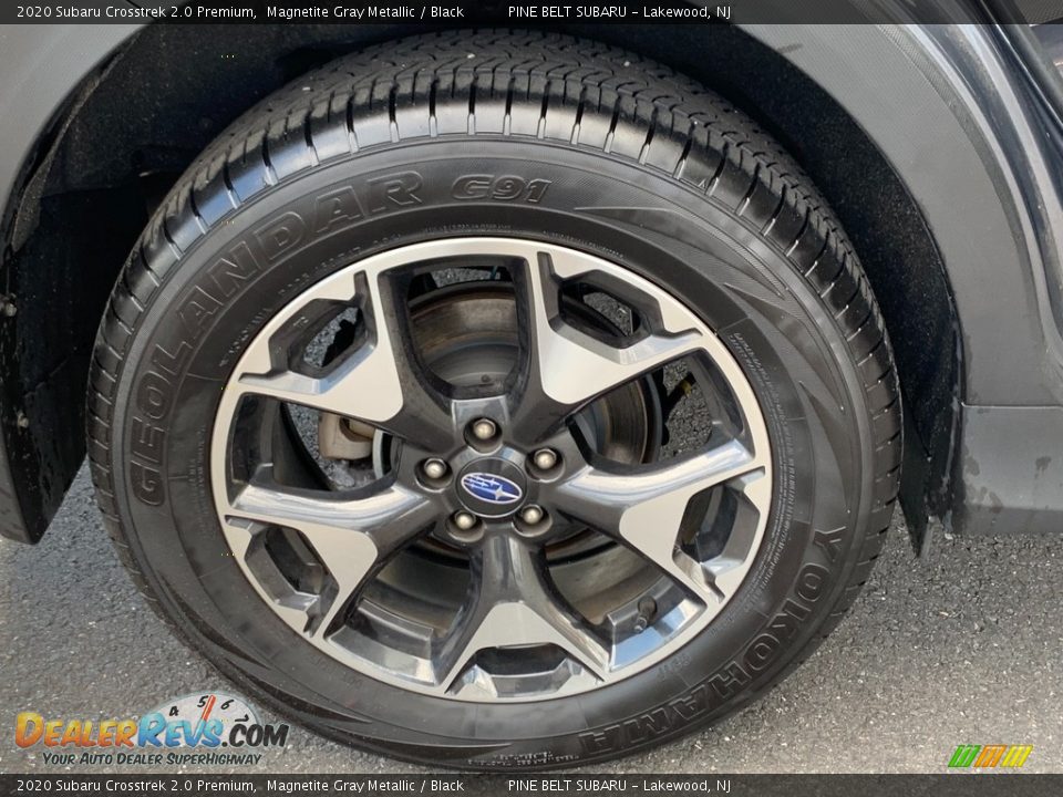 2020 Subaru Crosstrek 2.0 Premium Magnetite Gray Metallic / Black Photo #15