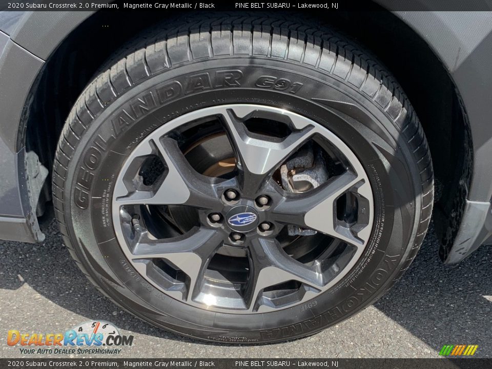 2020 Subaru Crosstrek 2.0 Premium Magnetite Gray Metallic / Black Photo #33
