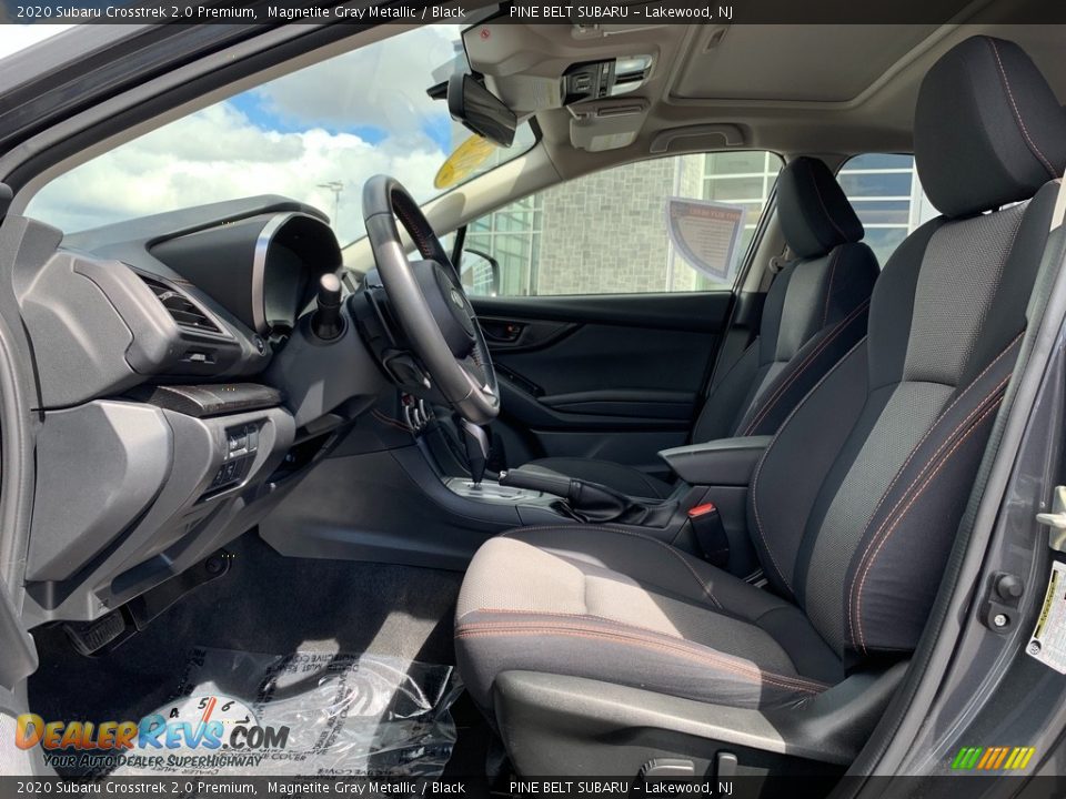 2020 Subaru Crosstrek 2.0 Premium Magnetite Gray Metallic / Black Photo #36
