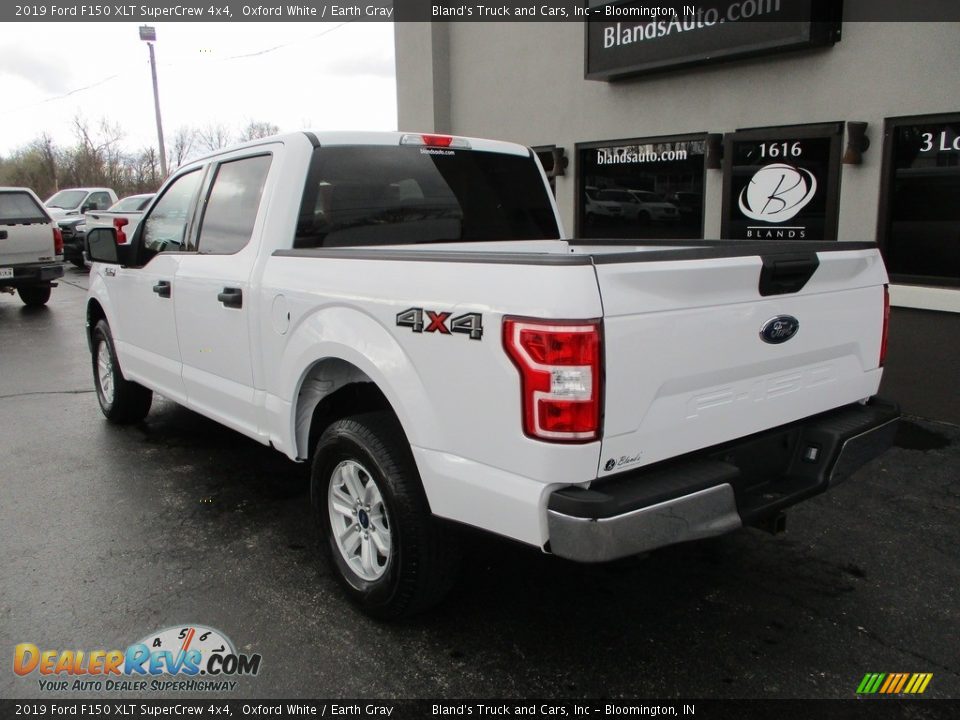 2019 Ford F150 XLT SuperCrew 4x4 Oxford White / Earth Gray Photo #3