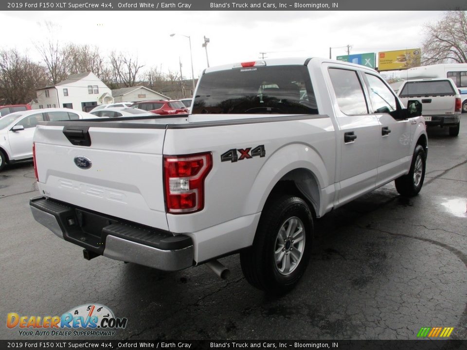 2019 Ford F150 XLT SuperCrew 4x4 Oxford White / Earth Gray Photo #4