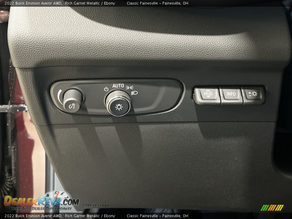 2022 Buick Envision Avenir AWD Rich Garnet Metallic / Ebony Photo #18