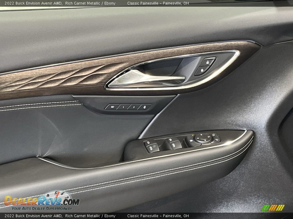 2022 Buick Envision Avenir AWD Rich Garnet Metallic / Ebony Photo #24