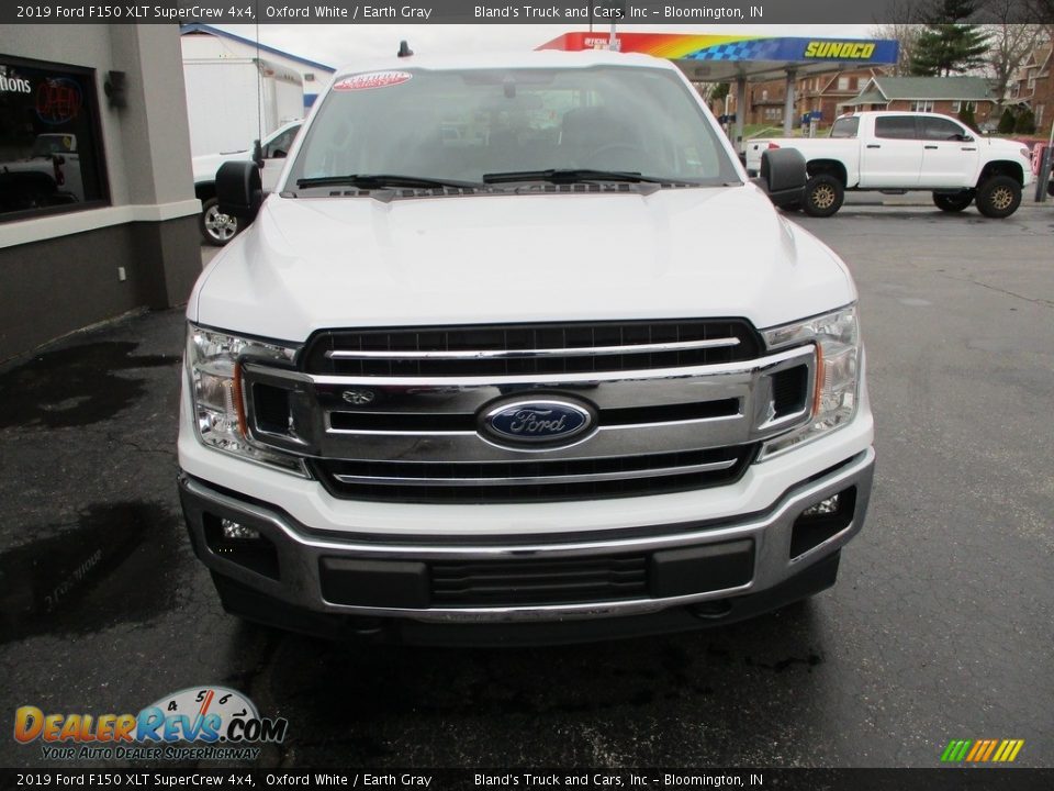 2019 Ford F150 XLT SuperCrew 4x4 Oxford White / Earth Gray Photo #26