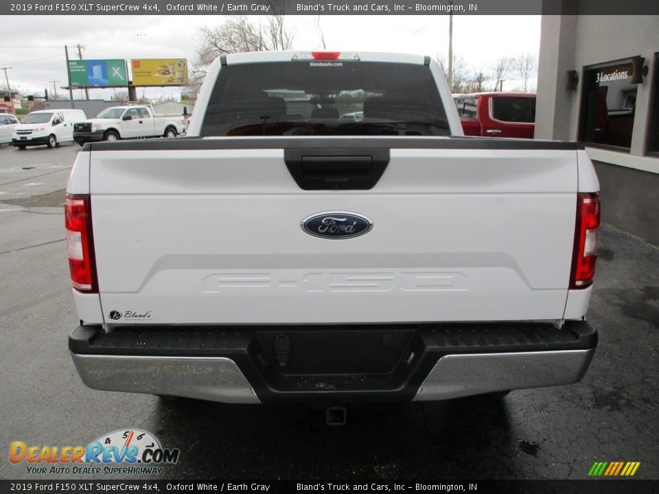 2019 Ford F150 XLT SuperCrew 4x4 Oxford White / Earth Gray Photo #29