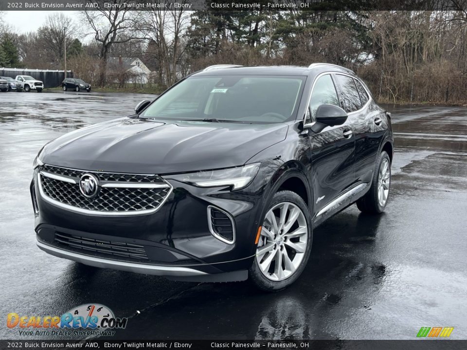 Front 3/4 View of 2022 Buick Envision Avenir AWD Photo #1