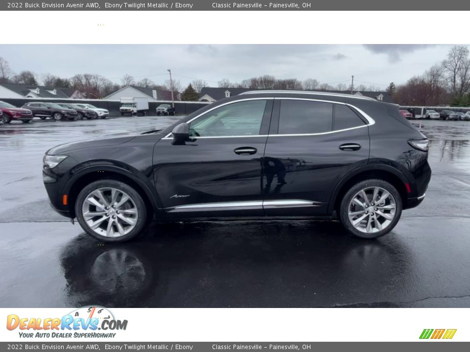 Ebony Twilight Metallic 2022 Buick Envision Avenir AWD Photo #5