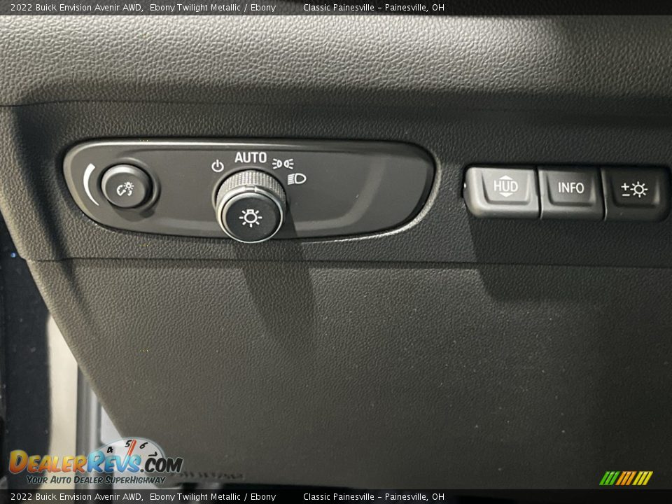 2022 Buick Envision Avenir AWD Ebony Twilight Metallic / Ebony Photo #18