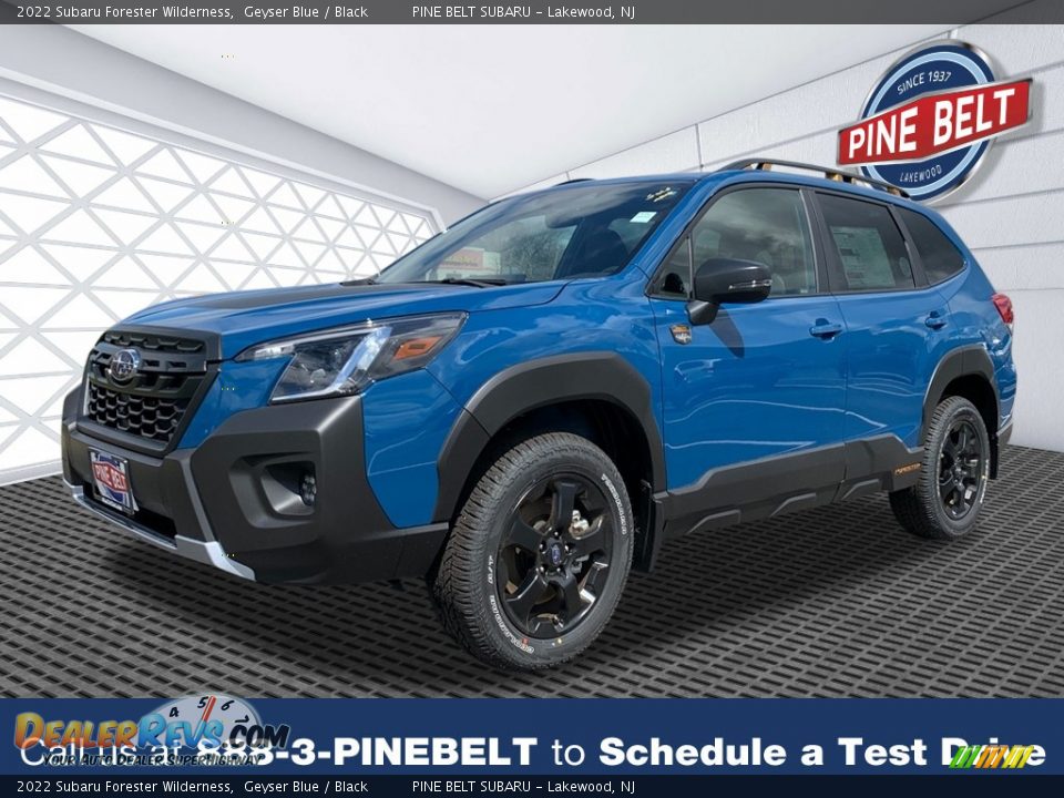 2022 Subaru Forester Wilderness Geyser Blue / Black Photo #1