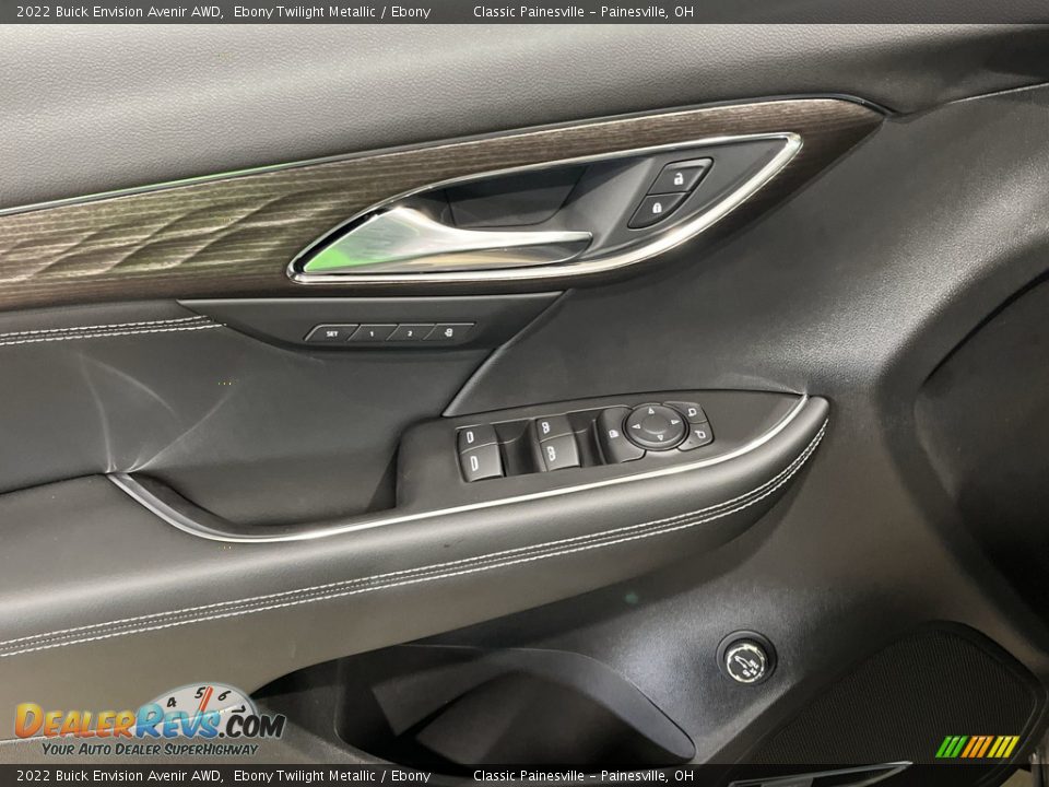 2022 Buick Envision Avenir AWD Ebony Twilight Metallic / Ebony Photo #24